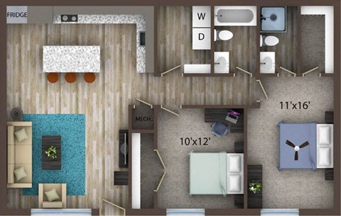 1922 Tree Top Lane 1-3 Beds Apartment for Rent - Photo Gallery 27